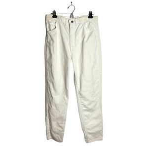 Vintage Lee white high waisted jeans 12 petite